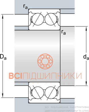 Подшипник 3205 ATN9 SKF (25х52х20,6 мм.) 3 of 3