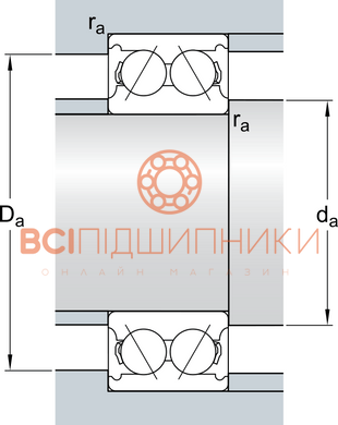 Підшипник 3205 ATN9 SKF (25х52х20,6 мм.) 3 of 3