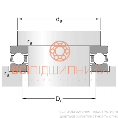 Підшипник 51115 BMBA (75х100х19 мм.) 4 of 4