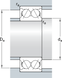 Підшипник 3205 ATN9 SKF (25х52х20,6 мм.) 3 of 3