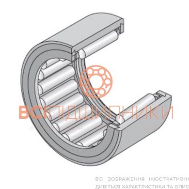 Підшипник NK12/12 NTN (12х19х12 мм.) 1 of 3