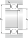 Підшипник 62307-2RS1 SKF (35х80х31 мм.) 3 of 3