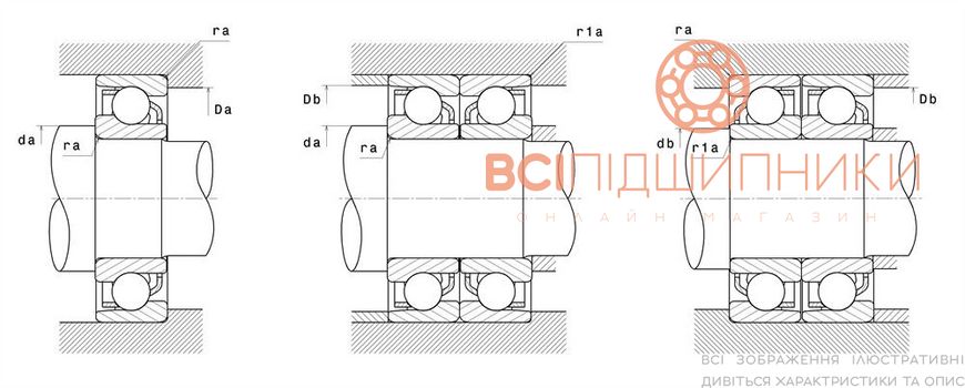 Подшипник 7218B NTN (90х160х30 мм.) 3 of 3