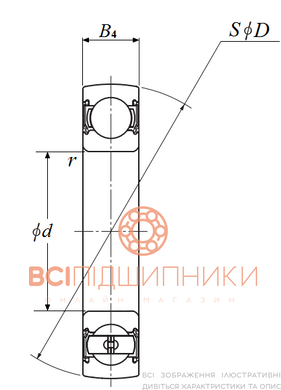 Подшипник CS202LLU NTN (15х35х11 мм.) 2 of 2