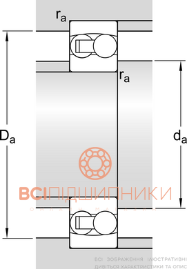 Подшипник 1212 ETN9 SKF (60х110х22 мм.) 3 of 3