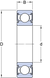 Подшипник 607-2RSH SKF (7х19х6 мм.) 2 of 3