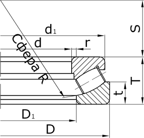 Подшипник 9039276 (29276) GPZ-7 (380х520х85 мм.) 1 of 1