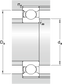 Підшипник 6000-Z SKF (10х26х8 мм.) 3 of 3