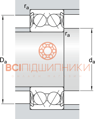 Підшипник 3200 A-2ZTN9/MT33 SKF (10х30х14 мм.) 3 of 3