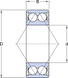 Подшипник 3200 A-2ZTN9/MT33 SKF (10х30х14 мм.) 2 of 3