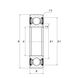 Подшипник 60/22LLUC3/2AS NTN (22х44х12 мм.) 2 of 3