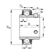 Підшипник M-UC202D1 NTN (15х47х31 мм.) 4 of 4