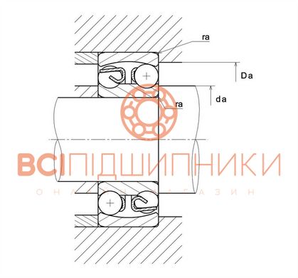 Підшипник 1204 SNR (20х47х14 мм.) 3 of 3