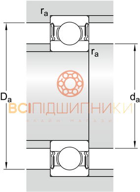 Підшипник 83B218 KOYO (17х52х17 мм.) 3 of 3