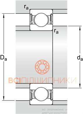 Підшипник B17-99T1XDDG8CG16E NSK (17х52х17 мм.) 3 of 3