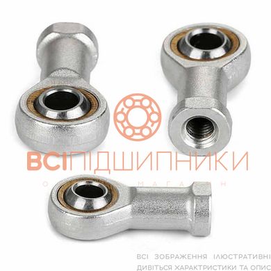 Шарнирная головка SIKAC 6 M SKF (6х21х9 мм.), резьба внутренняя правая M 6. 4 of 7