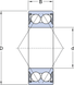 Підшипник 3202 A-2RS1TN9/MT33 SKF (15х35х15,9 мм.) 2 of 3