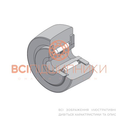 Підшипник NATR15X NTN (15х35х19 мм.) 1 of 3