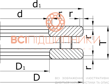 Подшипник 9228 (81228) GPZ-7 (140х200х46 мм.) 1 of 1